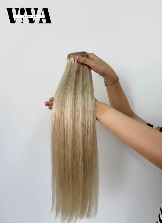 Blonde Clip-In Hair Extensions