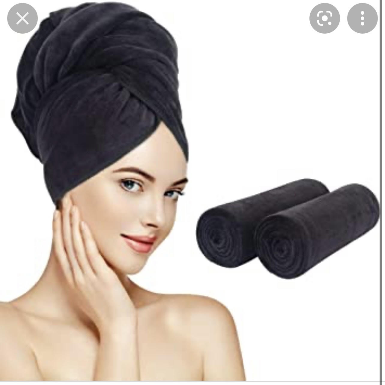 Microfiber Towel Hair Wrap